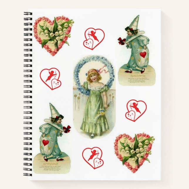 Spiral Notebook Valentine's Day (Front)