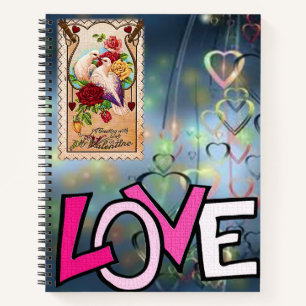 Spiral Notebook Valentine's Day