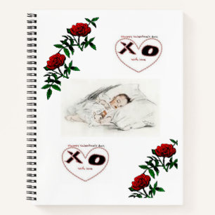 Spiral Notebook Valentine's Day