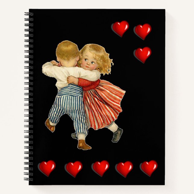 Spiral Notebook Valentine's Day (Front)