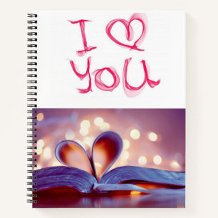 Spiral Notebook Valentine's Day