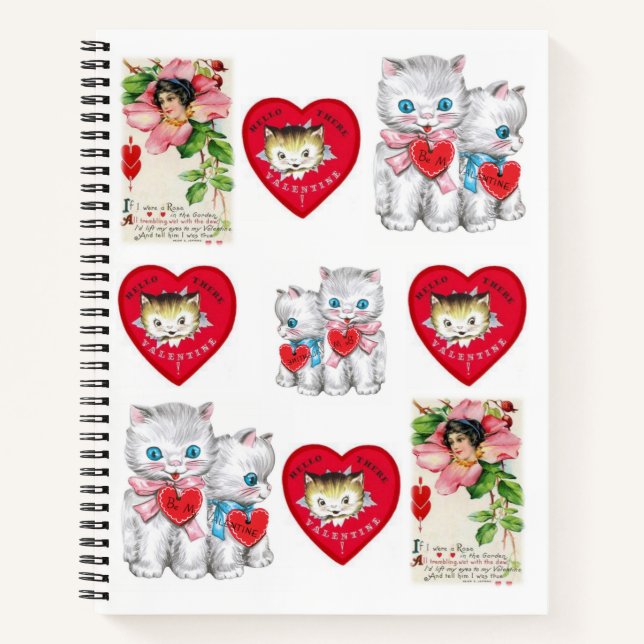 Spiral Notebook Valentine's Day (Front)