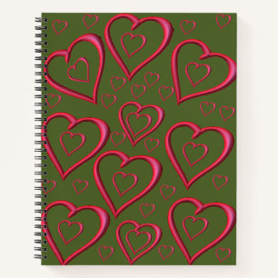Spiral Notebook Valentine's Day