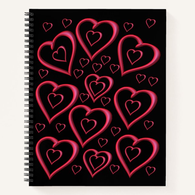 Spiral Notebook Valentine's Day (Front)