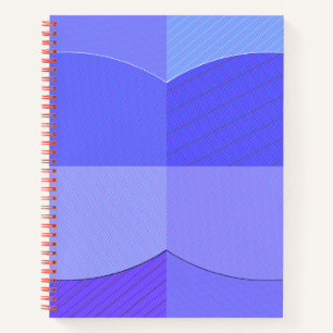 Spiral Notebook, Vintage blue colour classic desig Notebook