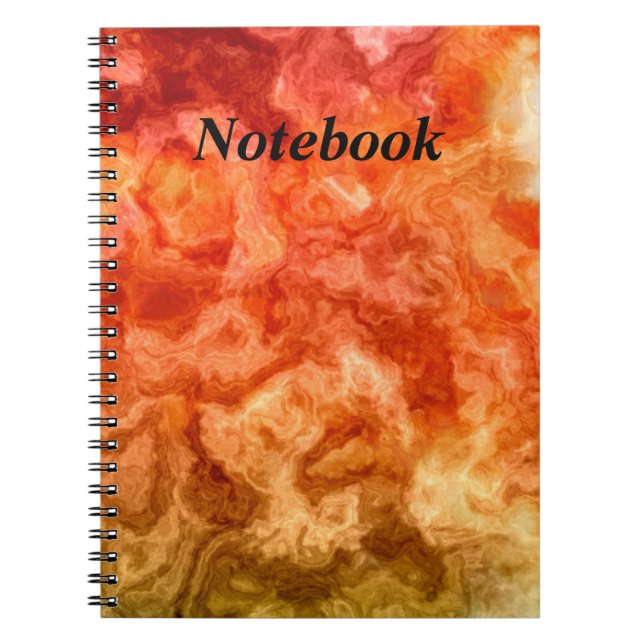 Spiral Notebook with Your Best Personalized Photos (Front)