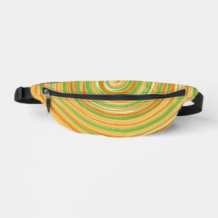 Spiral of Fun Citrus Colours  Fanny Pack