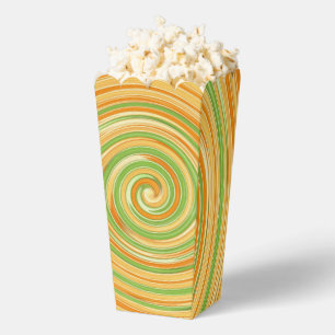 Spiral of Fun Citrus Colours Festive Favor Box