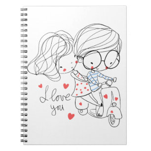 Spiral Photo Notebook (80 Pages B&W)