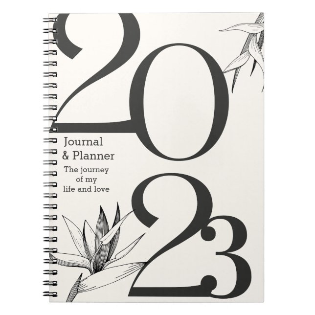 Spiral Photo Notebook (80 Pages B&W) (Front)