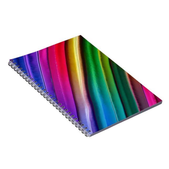 Spiral Photo Notebook bright and bold colours (Right Side)