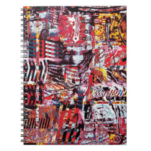Spiral Photo Notebook – Fragmented Pulse