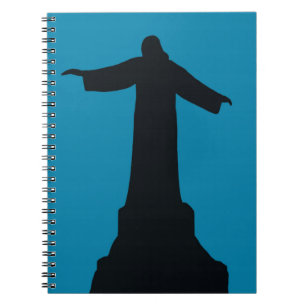 Spiral Photo Notebook jesus christ