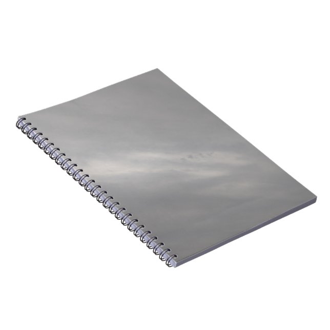 Spiral Photo Notebook, Love for Gray Sky Notebook  (Right Side)