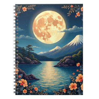Spiral Photo Notebook moon light edition