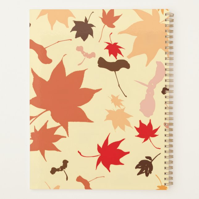 Spiral Photo Notebook Planner (Back)