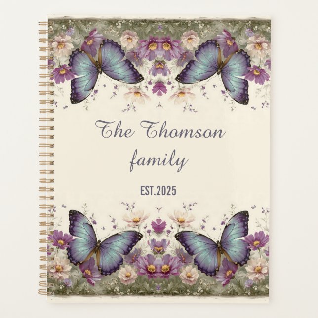 Spiral Photo Notebook Planner (Front)