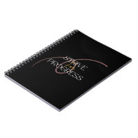 Spiral Photo Notebook Strive For Progress