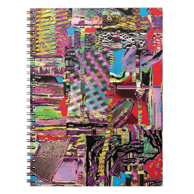 Spiral Photo Notebook – Urban Fractals (Front)