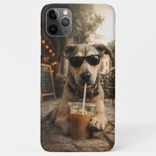 Spiral Photo NotebookVintage Retro Dog Wall Art iPhone 11 Pro Max Case
