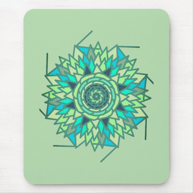 Spiral photonotide mouse pad (Front)