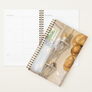 Spiral Planner Soft Breeze Curtain