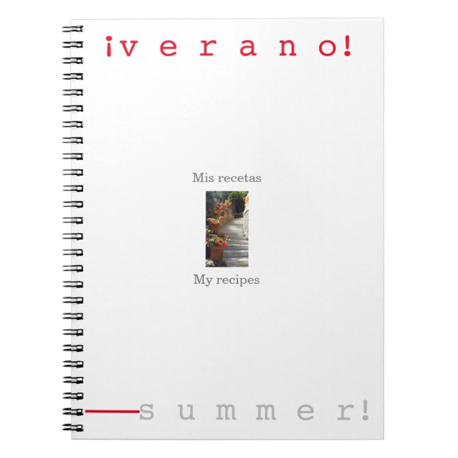 Spiral Recipe Book (Front)