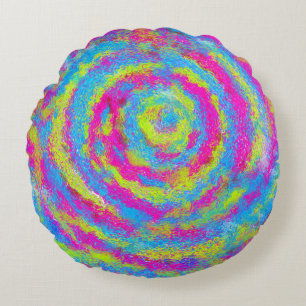 Spiral Round Pillow