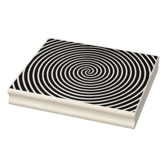 Spiral Rubber Art Stamp (Stamp)