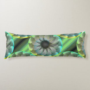 Spiral Shark by Kenneth Yoncich Body Pillow