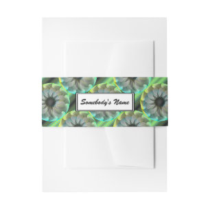 Spiral Shark (Personalized) by Kenneth Yoncich Invitation Belly Band
