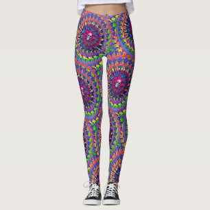 Spiral Skulls Leggings