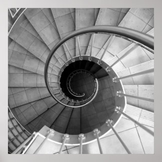 Spiral staircase 04 poster