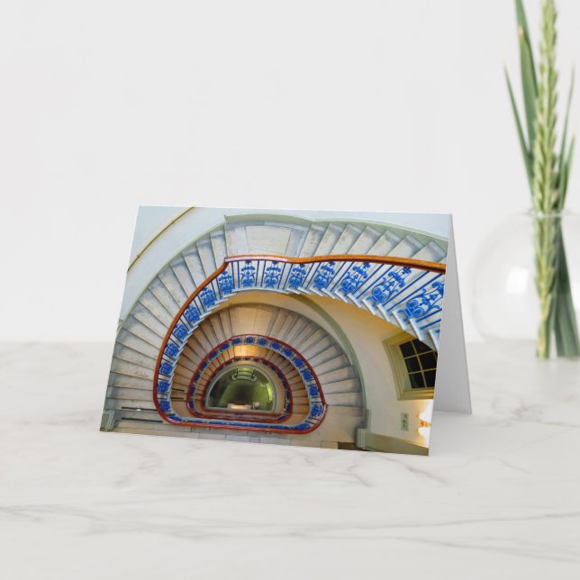 Spiral Staircase Card (Front)