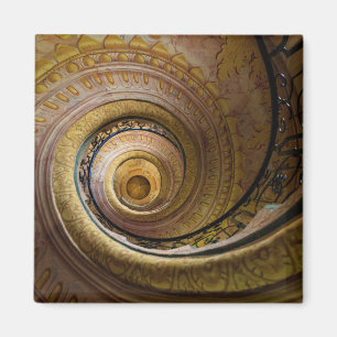Spiral Staircase Pattern Magnet