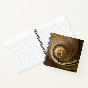 Spiral Staircase Pattern Notebook