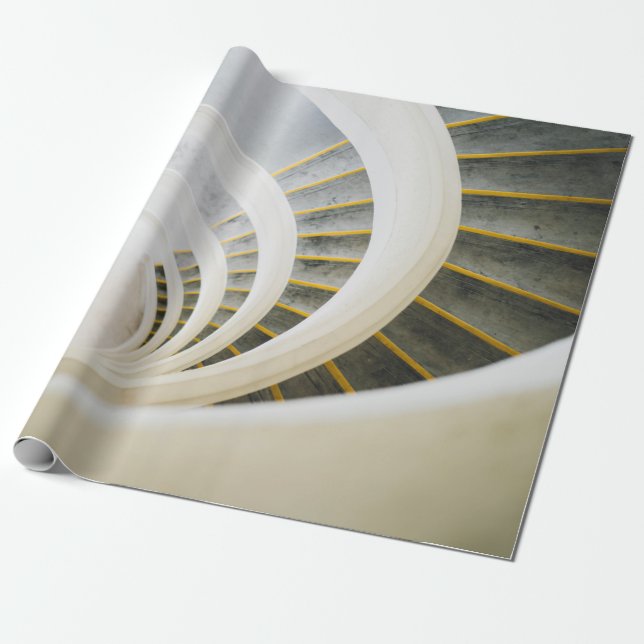 Spiral staircase wrapping paper (Unrolled)