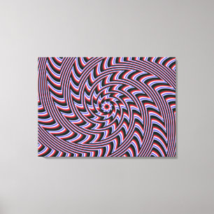 Spiral Stretched Canvas Print