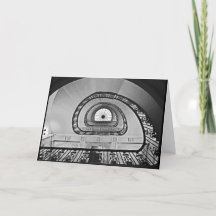 Spiral Up Greeting Card