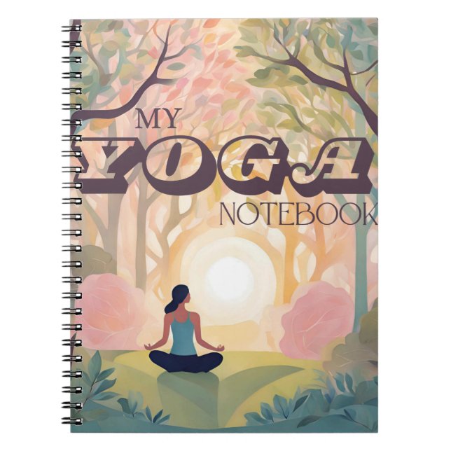 Spiral Yoga Photo Notebook (Front)