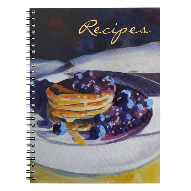 Spirale de carnet - recettes (crêpes) (Devant)