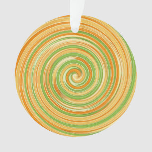 Spirale de couleurs d'agrumes amusantes
