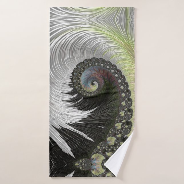 Spirale Imaginaire psychédélique (Serviette de bain)
