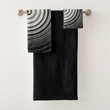 spirale noire et blanche