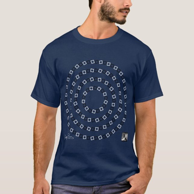 Spirales ou T-shirt de cercles (Devant)