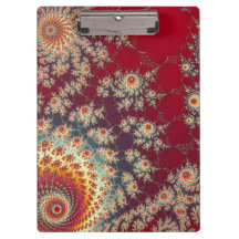 Spiralling Floral Pattern