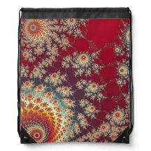 Spiralling Floral Pattern