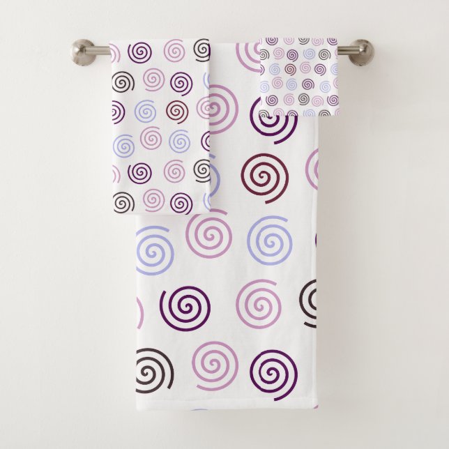 Spirals  bath towel set (Insitu)