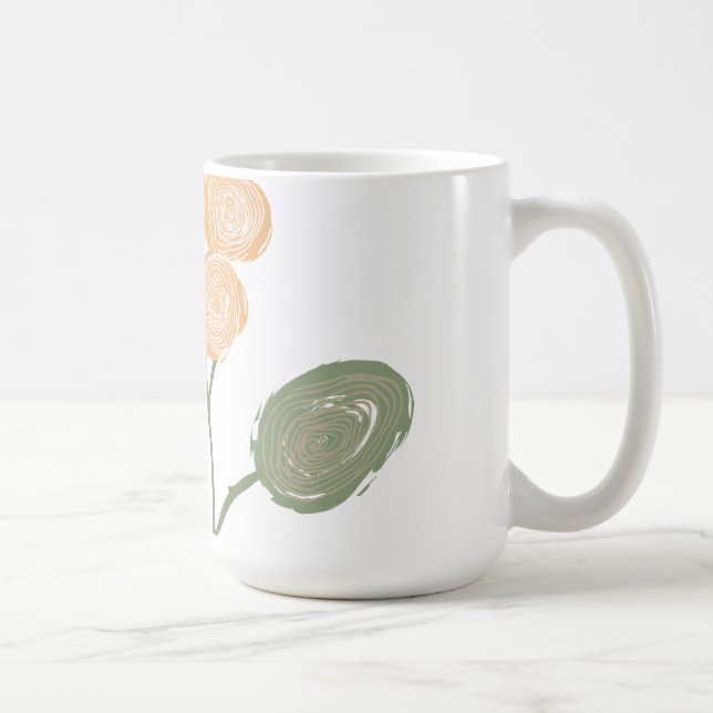 Spirals of Blooming Energy Coffee Mug (Right)
