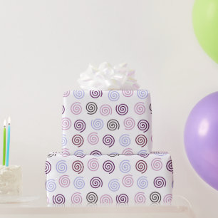 Spirals wrapping paper